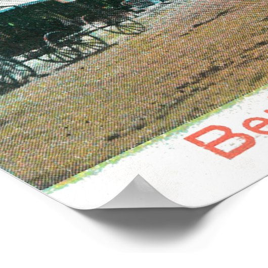 Exterior View of Berkeley StationBerkeley, CA ポスター (角)