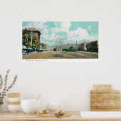 Exterior View of Berkeley StationBerkeley, CA ポスター (キッチン)