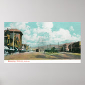 Exterior View of Berkeley StationBerkeley, CA ポスター (正面)