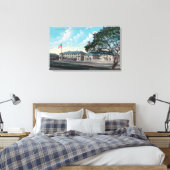 Exterior View of General Hospital, Presidio キャンバスプリント (インサイチュ (寝室))