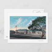 Exterior View of General Hospital, Presidio ポストカード (正面/裏面)