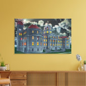 Exterior View of Holy Names Academy Bldg at キャンバスプリント (インサイチュ (リビング))