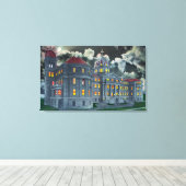 Exterior View of Holy Names Academy Bldg at キャンバスプリント (インサイチュ (ウッドフロア))