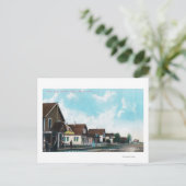 Exterior View of Post Office on Cedar通り ポストカード (スタンド正面)