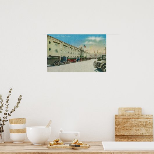 Exterior View of the Casa del Rey ポスター (キッチン)