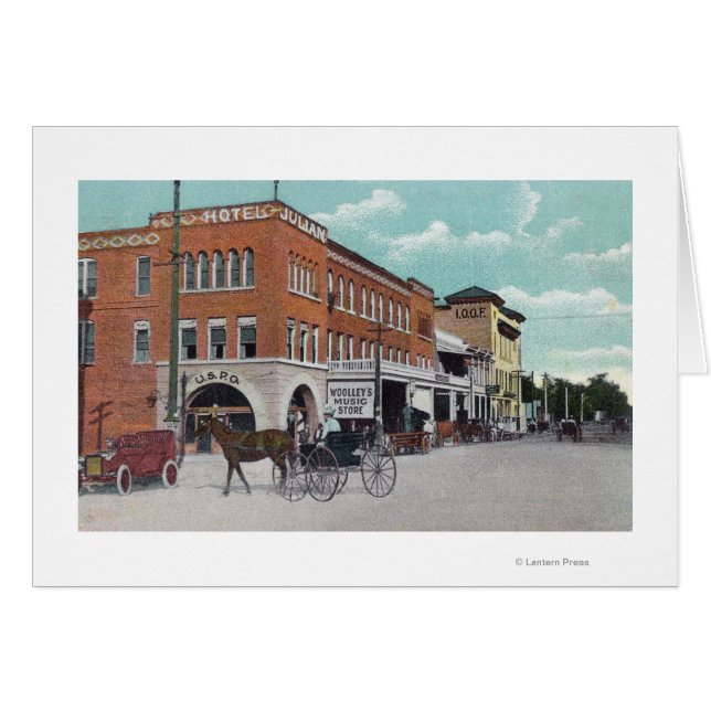 Exterior View of the Hotel JulianWoodland, CA (正面横)