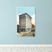 Exterior View of the New Park建物 キャンバスプリント (インサイチュ (ウッドフロア))