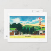 Exterior View of the Rambi MotelLakehead, CA ポストカード (正面/裏面)