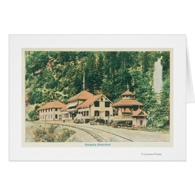 Exterior View of the ResortShasta春, CA (正面横)