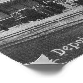 Exterior View of the Train Depot ポスター (角)