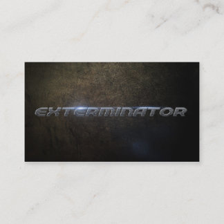 Exterminator Business card 名刺