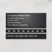 Exterminator Pest Control Business Cards 名刺 (正面)