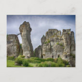 Externsteine Teutoburg Forest Germany ポストカード (正面)
