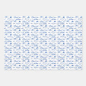 Extinct Animal Toile Wrapping Paper  ラッピングペーパーシート (正面3)