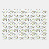 Extinct Animal Toile Wrapping Paper  ラッピングペーパーシート (正面)