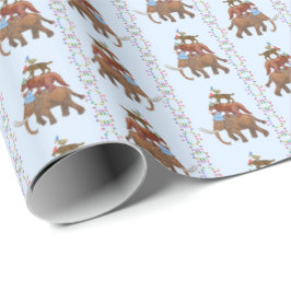 Extinct Animal Wrapping Paper ラッピングペーパー