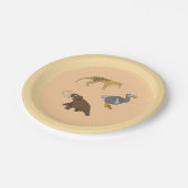 Extinct Animals  ペーパープレート (アングル)