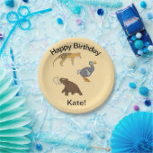 Extinct Animals  ペーパープレート (パーティー)