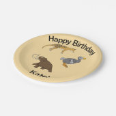 Extinct Animals  ペーパープレート (アングル)