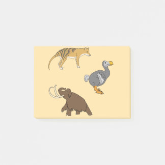 Extinct Animals  ポストイット