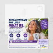 Extra Coverage “What Ifs” ポストカード | 保障補償 (正面/裏面)