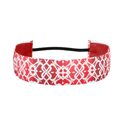 Extra Elegant Wrapping Paper-Red アスレチックヘッドバンド (正面)