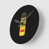 Extra Extra Large顔PALM ラウンド壁時計 (傾斜)