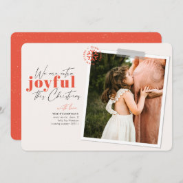 Extra Joyful Coral Pregnancy Announcement写真 シーズンカード