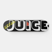 EXTRA JUICE OFFICIAL 7 3/4"スケートボードデッキ スケートボード (横)