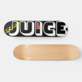 EXTRA JUICE OFFICIAL 7 3/4"スケートボードデッキ スケートボード (横)