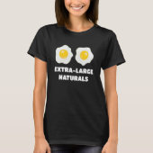 Extra Large Natural Eggs Tシャツ (正面)