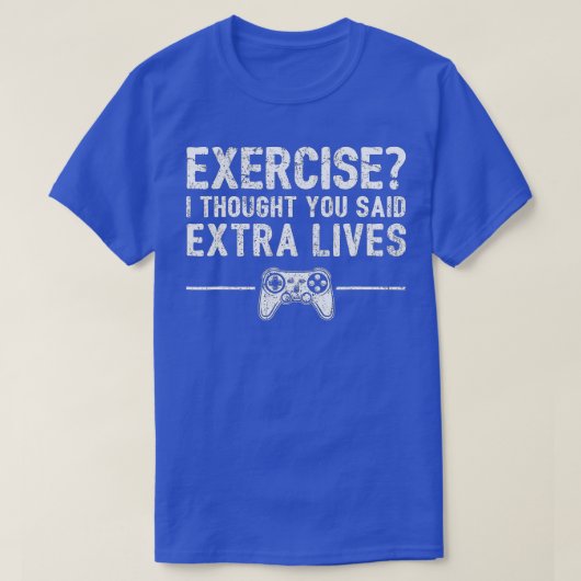 Extra Lives おもしろい Video Game ControllerレトロBoy Tシャツ (デザイン正面)
