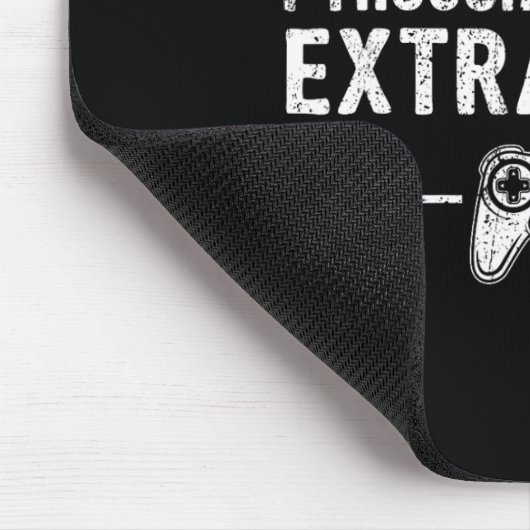 Extra Lives Funny Video Game Controller Retro Game マウスパッド (コーナー)