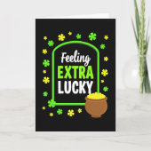 Extra Lucky Greeting Card カード (正面)