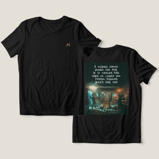 Extraordinário (Modelo II) トライブレンドＴシャツ (デザイン正面&裏面)