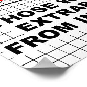 Extrapolate from Incomplete Data Poster ポスター (角)