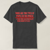 Extrapolate T ShirtData Science Shirt 526 Tシャツ (デザイン正面)