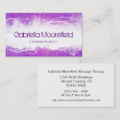 Extreameのグランジなマッサージのセラピーの名刺 名刺 (正面/裏面)