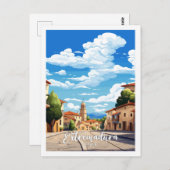 Extremaduraスペインのヴィンテージ旅行 ポストカード (正面/裏面)