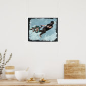 Extreme Air 3、著作権Karen J Williams ポスター (キッチン)