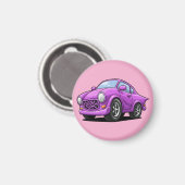 Extreme Bent Purple Auto Artwork  マグネット (正面/裏面)