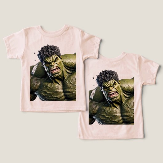 Extreme Close-Up of the Enraged Hulk (デザイン正面&裏面)