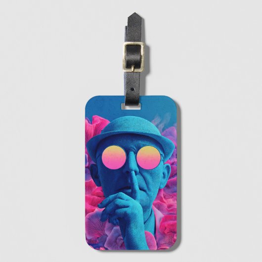 Extreme Close-Up of the Enraged Hulk ラゲッジタグ (正面縦)