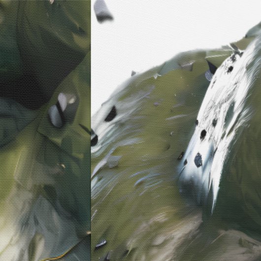 Extreme Close-Up of the Enraged Hulk 壁紙 (縫い目)