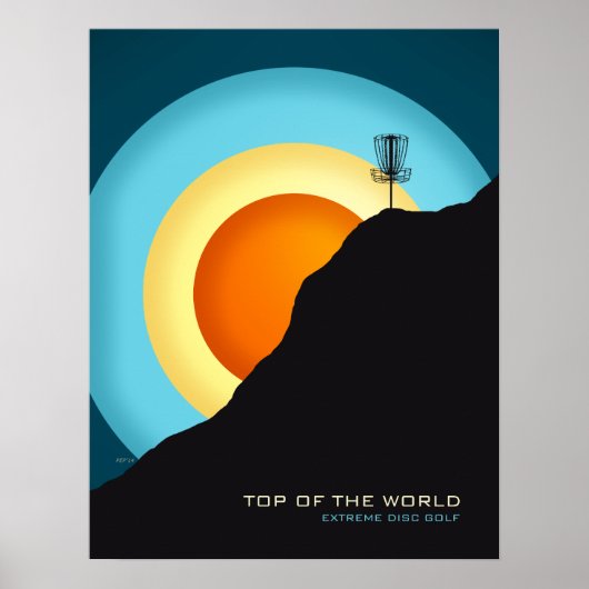 Extreme Disc Golf ポスター (正面)