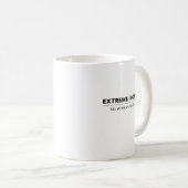 Extreme Ironer Mug  No Wrinkles No Fear Coffee Cup コーヒーマグカップ (正面右)