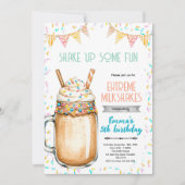 Extreme Milkshakes Birthday Party Invitation 招待状 (正面)