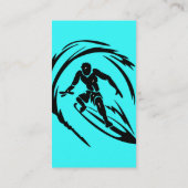 extreme_sport_003サーフィンDUED TATTOO TRIBAL 名刺 (裏面)