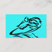 extreme_sport_040サーフィンSURFER SURFおもしろいSPORTS W 名刺 (裏面)