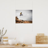 Extreme Sports Poster: Guy on Bike doing Tricks ポスター (キッチン)